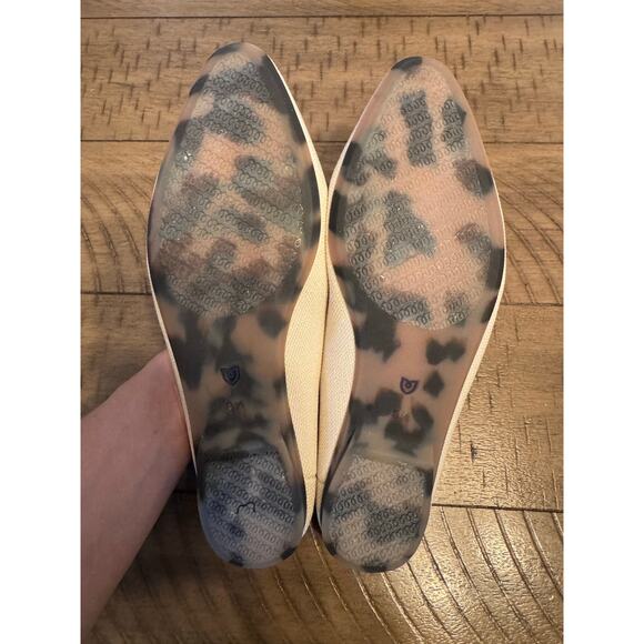 Rothy’s Almond Demi Flat Mules in Vanilla Bean Size 8.5 - Picture 6 of 9